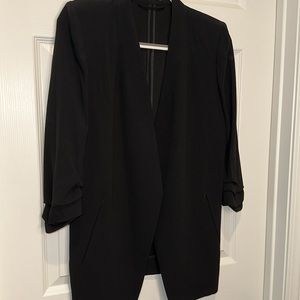 Babaton black waterfall blazer - sz 8